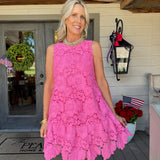 Pink Annie Mini Dress