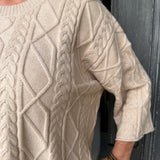 Taupe Murphy Cable Sweater