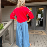 Calli High Waisted Denim Pant