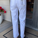 Amour High-Rise Straight Denim