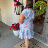 Lillian Star Spangled Dress - Curvy