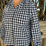 Gigi Ruffled Collar Blouse