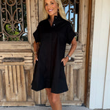 Darcy Black Mini Dress
