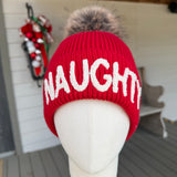 Naughty Knit Pom Hat