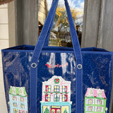 Christmas Village Market Tote