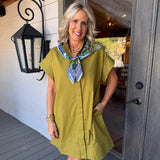Darcy Olive Mini Dress