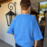 Ginny Blue Sweater Top