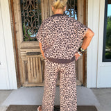 Leopard Pant Set