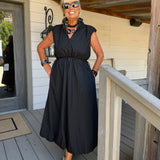 Black Jill Maxi Dress