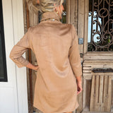 Camel Hilary Mini Dress