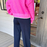Indigo Penelope Curved Cuffed Denim