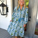 Iris Floral Maxi Dress