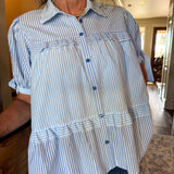 Jillian Puff Sleeve Blouse