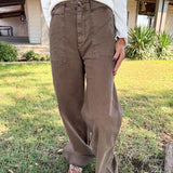 Kangaroo Super High Rise Chino Pant