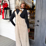 Khaki Mineral Knit Jumpsuit