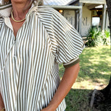Kiara Olive Blouse