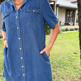 Kinsley Denim Mini Dress