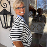 Kourtney Striped Top