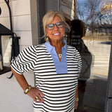 Kourtney Striped Top
