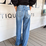 Le Bleu High Rise Wide Leg Jeans