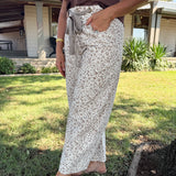 Leopard Tatum Denim Pants