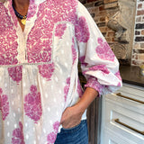 Lila Poplin Blouse