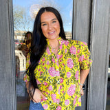 London Puff Sleeve Top