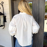 Madison Pleat Blouse