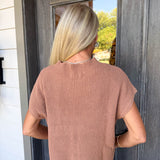 Mauve Knit Top