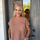 Mauve Knit Top