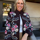 Meghan Floral Cardigan