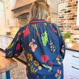 Midnight Calliope Blouse - Curvy