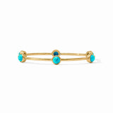 Turquoise Blue Milano Luxe Bangle - M