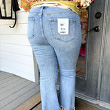 Moscato High Rise Crop Flare Jeans - Curvy
