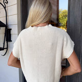 Oat Knit Top