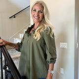 Olive Kit Top