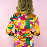 Peachy Satin Top