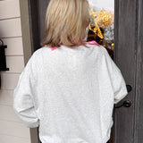 Pearly Heart Cake Sweatshirt