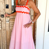 Petal Ric Rac Maxi Dress
