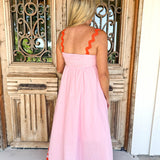 Petal Ric Rac Maxi Dress