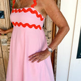 Petal Ric Rac Maxi Dress
