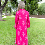 Pink Lilly Caftan Dress