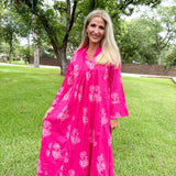 Pink Lilly Caftan Dress