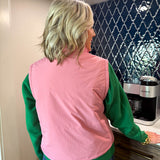 Rose Puffer Vest