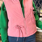 Rose Puffer Vest