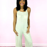 Sand Gauze Overalls