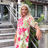 Sarah Floral Mini Dress