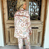 Seraphina's Shadow Pajama Set