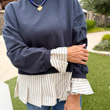 Serena Two-fer Blouse