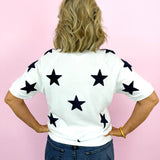 Stars Sleeveless Sweatshirt T-shirt